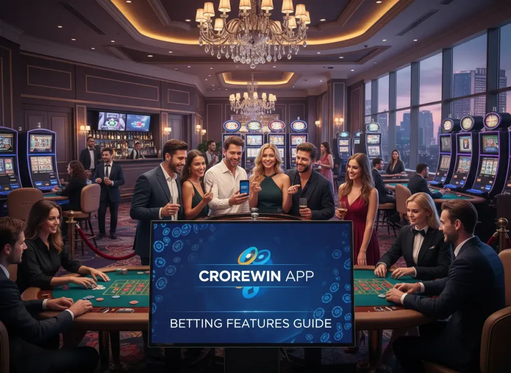 Crorewin app review and guide to betting features
