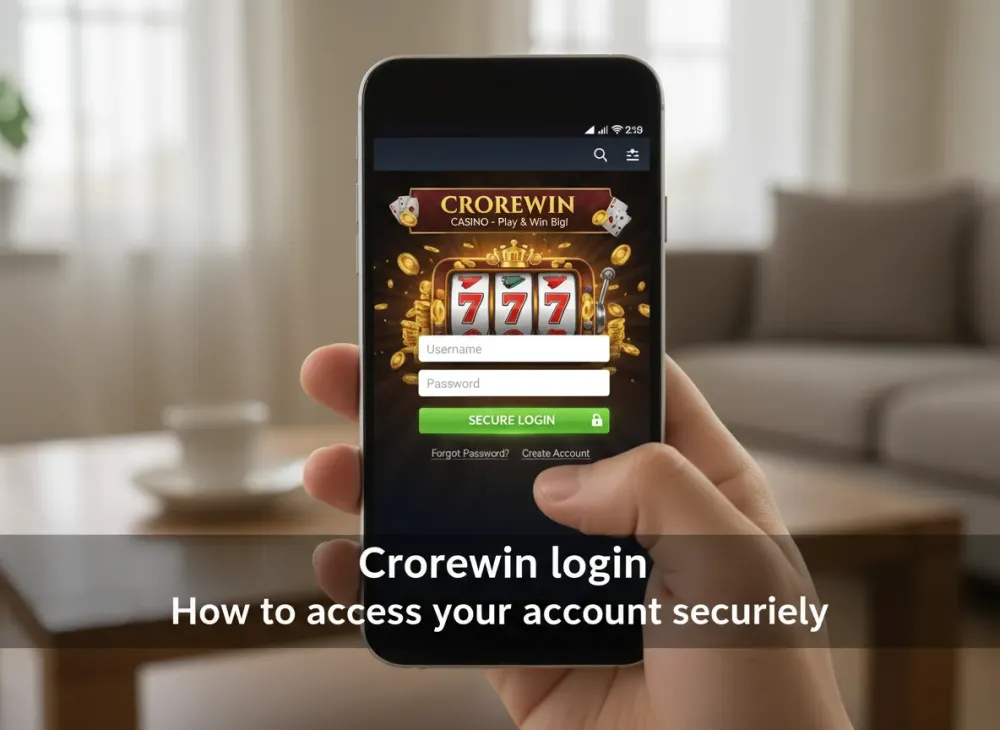 Crorewin login How to access your account securely